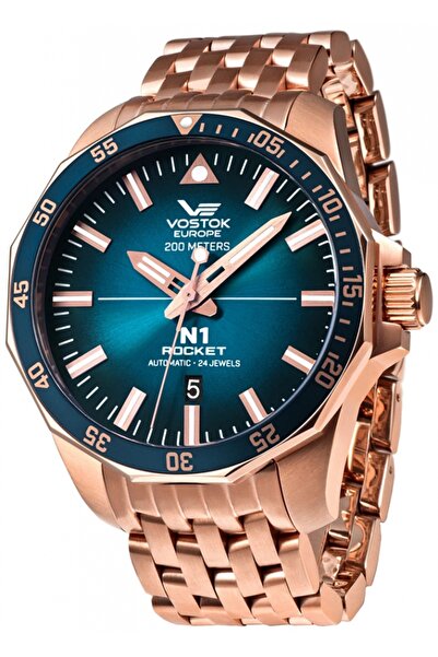 Vostok Europe ceas bărbătesc NH35A-225B616B — albastru marin, clasic, reziste...
