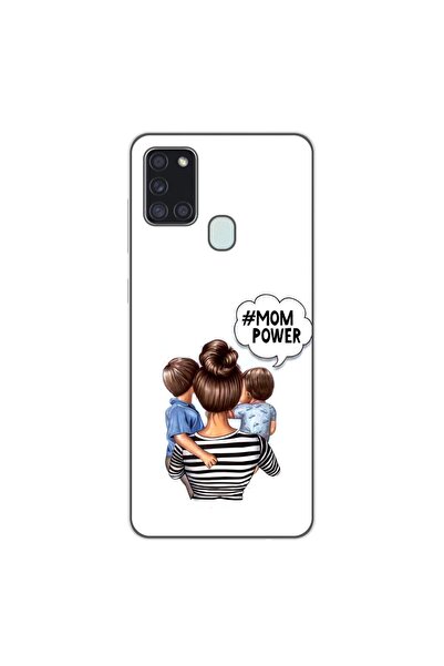 OEM Θήκη συμβατή με Samsung Galaxy A21s Σιλικόνης Gel TPU με σχέδιο  "Μαμά αγ...