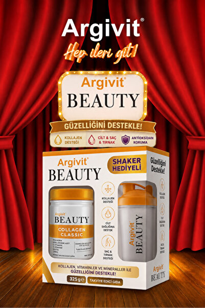Argivit Beauty Collagen 325 gr Toz ( Shaker Hediyeli )
