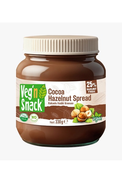Vegan Kakaolu Fındık Kreması 330 g