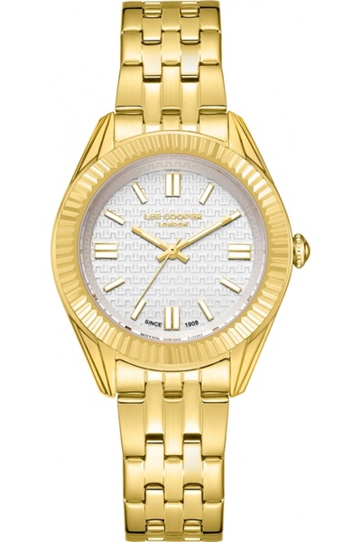 Lee Cooper Ceas de damă elegant LC08038.130 auriu — ideal ca un cadou