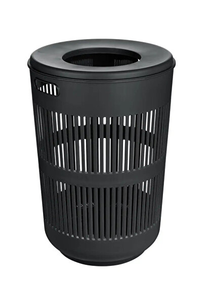 Mira Home Coș de rufe rotund din plastic de 60L cu mânere
