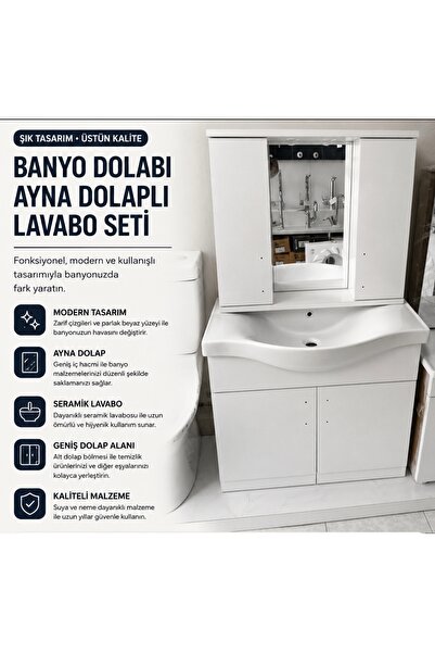 UYAR Dolaplı lavabo