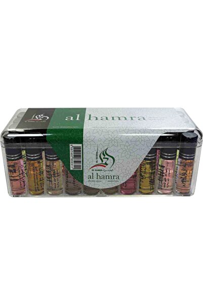 ATTAR ESANS Aksa Al Hamra Alkolsüz Esans - Metal Kapaklı 5 cc - 40 Adet - 1 K...