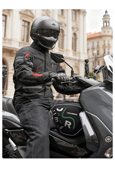 ROCKBROS 12LT Motosiklet Tünel, Depo Üstü ve Kask Çantası – Suya Dayanıklı (Y...