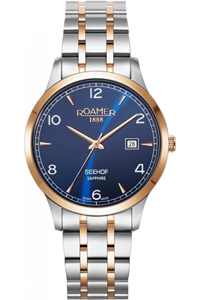 Roamer Ceas bărbătesc 509833 49 44 20 — albastru marin clasic