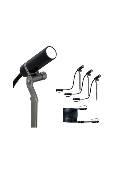 Paulmann Set de extensie pentru exterior Plug & Shine Plantini 3000K 3x2,5W