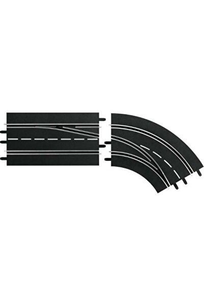 Carrera DIGITAL 132/124 - 30365 Viraj la dreapta cu schimbare de centură la i...