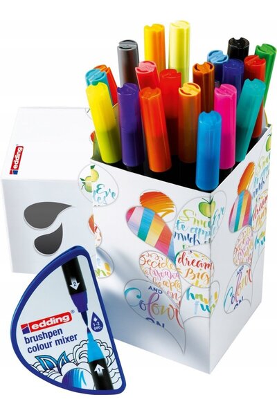 Edding Pix e-1340 Colour Happy, 20+1 buc., mix de culori