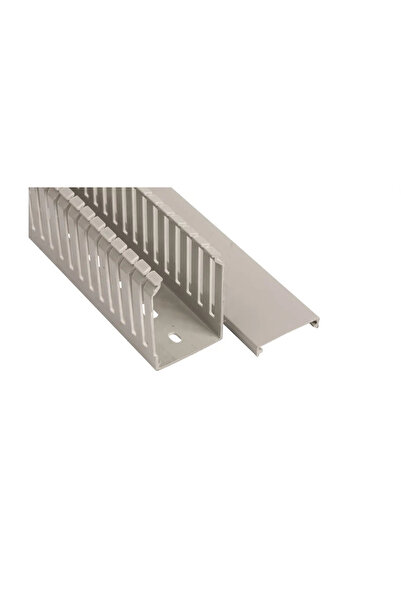 Elettrocanali Tavă pieptene cu auto-stingere 40x60 gri cu capac UV ECS4060/2m/