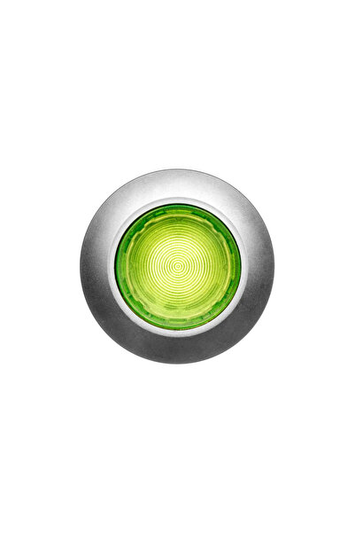 Siemens Buton Drive 30mm Verde cu iluminare din spate Fără autoîntoarcere met...