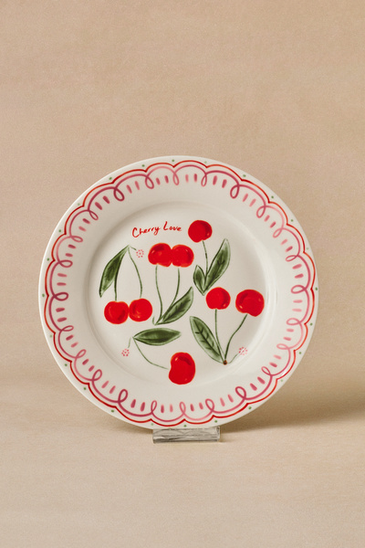 Karaca Cherry Time Pasta Tabağı 20 cm