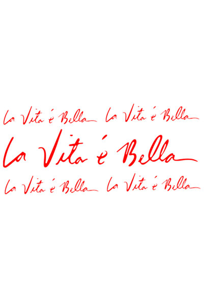 Oracal Σετ 5 αυτοκόλλητων 'La Vita e Bella', κόκκινα
