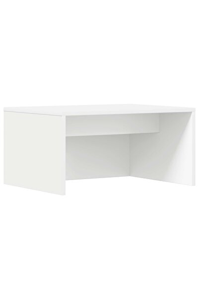 vidaxl Birou montat pe perete Alb 60 x 45 x 30 cm Lemn compozit