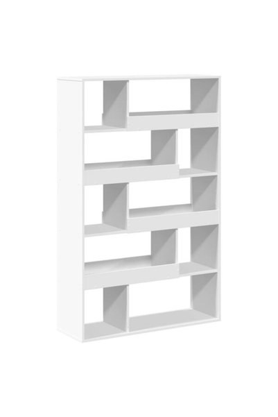 vidaxl Bibliotecă, albă, 100 x 33 x 156,5 cm, lemn prelucrat