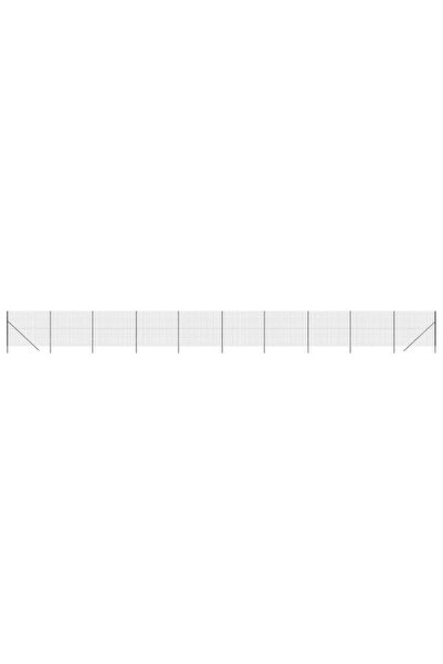 vidaxl Gard din plasă de sârmă, antracit, 1,4 x 25 m, oțel zincat