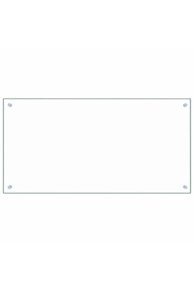 vidaxl Paravan transparent pentru bucătărie 100 x 50 cm Sticlă securizată