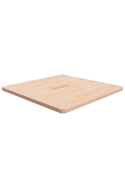 vidaxl Blat de masă pătrat, 70x70x2,5 cm, lemn masiv stejar netratat