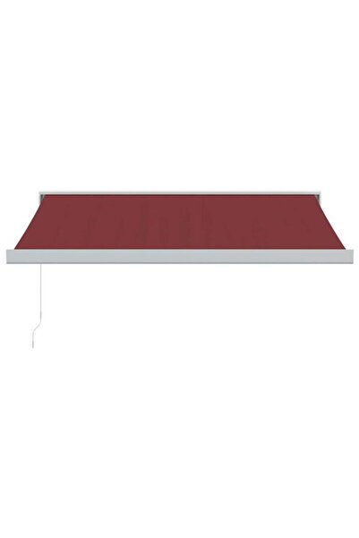 vidaxl Copertină retractabilă manuală, Bordeaux, 300 x 250 cm