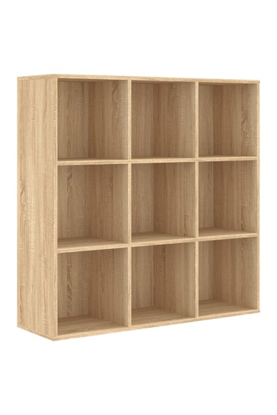 vidaxl Bibliotecă, stejar Sonoma, 98x29x97,5 cm, lemn prelucrat