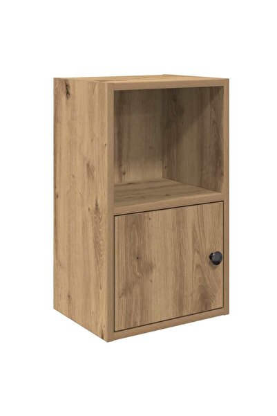 vidaxl Bibliotecă, stejar artizanal, 31x24x52 cm, lemn prelucrat