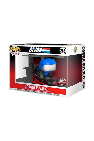 Funko G.I. Τζο Ποπ! Ράιντς Σούπερ Ντιλούξ Φιγούρα Βινυλίου Κόμπρα Φ.Α.Ν.Γ. 15...