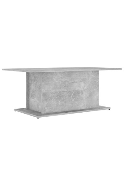 vidaxl Măsuță de cafea, gri beton, 102x55,5x40 cm, lemn prelucrat