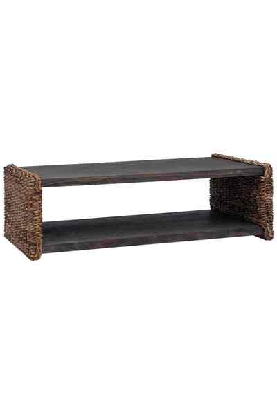 vidaxl Masă de cafea 110 x 55 x 35 cm Lemn masiv de mahon