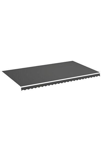 vidaxl Pânză de înlocuire pentru copertină, Antracit, 6 x 3,5 m