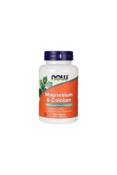 Now Foods Magnesium Calcium 200 MG