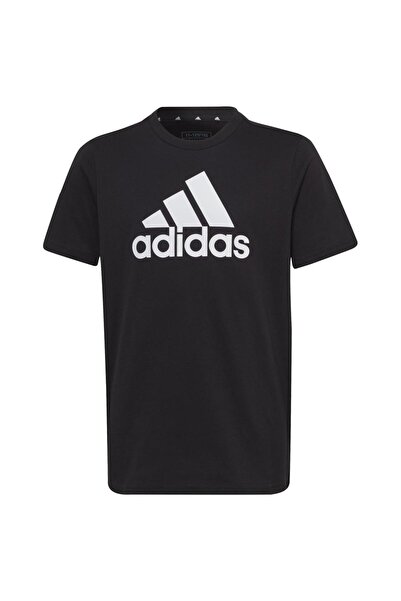 adidas Tricou cu mânecă scurtă pentru copii, cu logo mare, Esențiale pentru c...