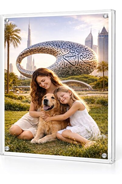 The Bros إطار صور أكريليك - يناسب مقاس الصورة 5 × 7/12.5 سم × 17.5 سم (5R) - ...