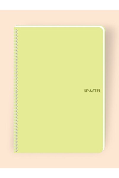 KESKİN COLOR Caiet cu spirală în culori pastelate, 16x22 cm, alb, 80 de pagin...