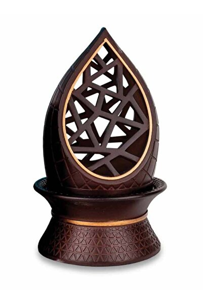 BoSidin Elegant Tear Drop Design Resin Incense Burner, Bakhoor Oud Holder wit...
