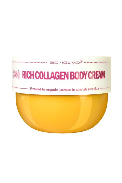 Bongamo Nourishing body cream with collagen Bongamo, 200 ml
