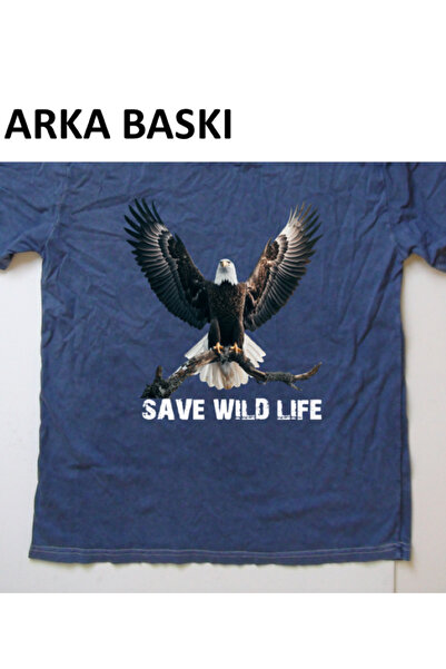 mAddog SAVE WILD LIFE "eagle" 2 / BÜYÜK BEDEN (relax Fit) 13xl 12xl 11xl 10xl...