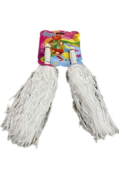 Vagon Ponpon 2Li White Handheld Swing Toy