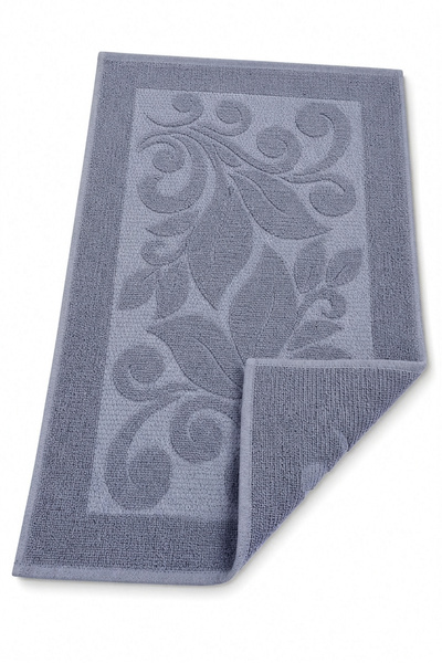 New Cotton Home Floral Premium 100% Cotton Jacquard Bath Foot Towel 50X70 cm |   High Absorbent