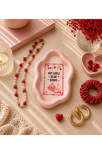 PELIUS Decorative Jewelry Plate, Design Plate, Home Decor, Humorous Slogan