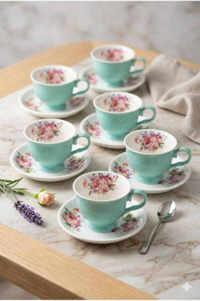 Generic Turkish Coffee Cups and Saucers Set Add a Touch of Elegance and Sophi...