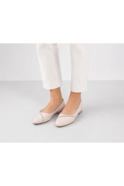 lamiashoes Kadın Taşlı Babet Büyük Ayak 43 Numara