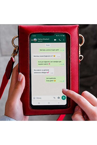 VitaMood Yaşam Touch Screen Phone Bag Women's Shoulder, Crossbody, Strap Bag ...