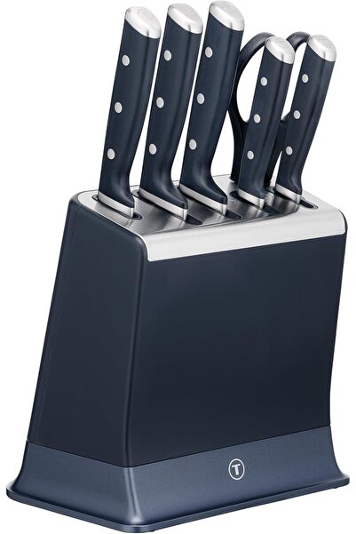 Generic Tefal EverSharp Pro 6-Piece Knife Block, Patented Sharpening Technolo...