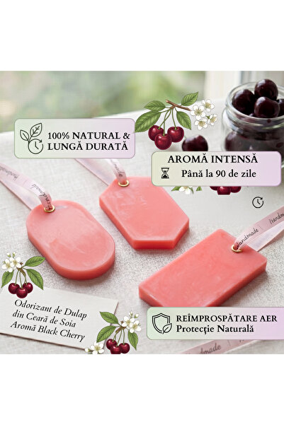 ARÉA Scents Odorizant de dulap cu Cirese negre - Dark cerise