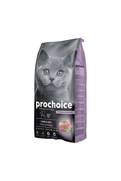 ProChoice Pro 38 Kitten Ξηρά Τροφή Γάτας με Αρνί & Ρύζι 2kg