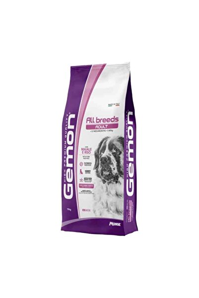 Gemon Adult All Breeds Ξηρά Τροφή Σκύλου με Χοιρινό & Ρύζι 15kg