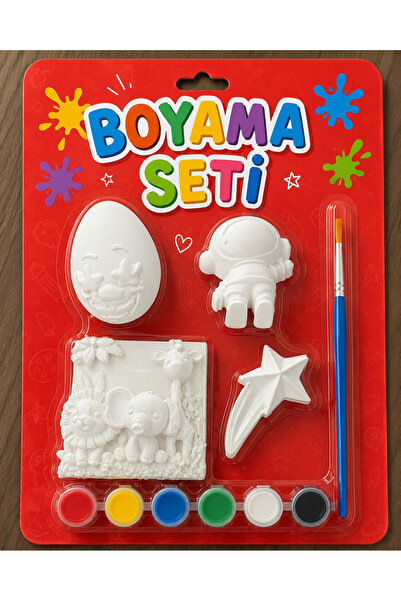 Minik Kaşifler Alçı Boyama Seti –
