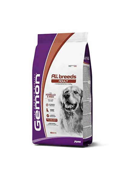 Gemon Adult All Breeds Ξηρά Τροφή Σκύλου με Αρνί & Ρύζι 20kg
