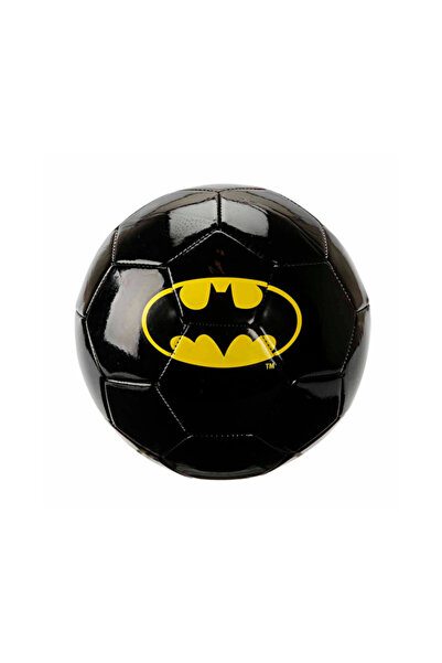 Batman Sunman Siyah Mavi Futbol Topu Siyah Sarı Size:3