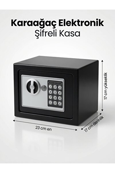 Karaağaç Elektronik Anahtarlı Ve Şifreli Ev Otel Tipi Kasa